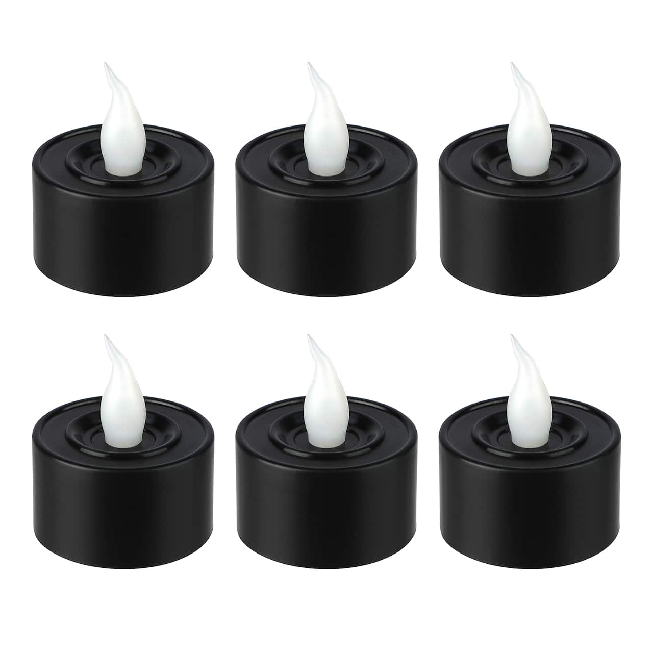 Black Color Changing LED Tealights, 6ct. by Ashland®